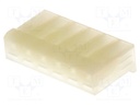 Plug; wire-board; female; SPOX; 5.08mm; PIN: 6; w/o contacts