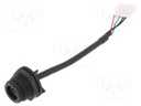 Socket; USB B mini; USB B mini socket; Mini USB Buccaneer; PIN: 5