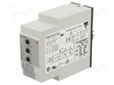 Programmable time switch; 0,1s÷100h; DPDT; 250VAC/8A,24VDC/5A
