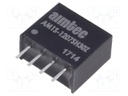 Converter: DC/DC; 1W; Uin: 10.8÷13.2V; 7.2VDC; Iout: 139mA; SIP4
