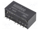 Converter: DC/DC; 2W; Uin: 18÷36V; Uout: 12VDC; Uout2: -12VDC; SIP8