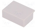Protection cap; L: 23mm; W: 9.5mm; Mat: plastic