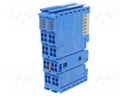 Module: pulse counter; 24x100x67.8mm; IP20; DIN; 24VDC