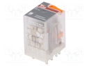 Relay: electromagnetic; 3PDT; Ucoil: 230VAC; 10A; max.250VDC