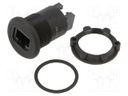 Adapter; for panel mounting,rear side nut; Thread: M22; 1÷10mm