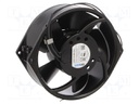 Fan: AC; axial; 115VAC; 172x150x55mm; ball bearing; 2700rpm; IP20