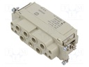Han K 6/6 Pos. F Insert 100 Amp. 10-25mm