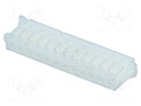 Plug; wire-board; female; 1.5mm; PIN: 12; w/o contacts; for cable