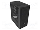 Case; black; Jack 3.5mm socket x2,USB A socket x3; SHOBO
