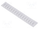 Stopper; 37.5 Railbox Compact Vertical; grey