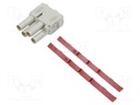 Heavy Duty Connector, MIXO Series, Insert, 4 Contacts, Receptacle