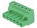 Pluggable terminal block; Contacts ph: 5.08mm; ways: 6; straight