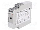 Module: current monitoring relay; AC/DC current; DIN; SPDT; IP20
