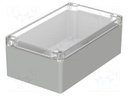 Enclosure: multipurpose; X: 120mm; Y: 200mm; Z: 75mm; EUROMAS; IP66
