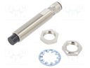 Sensor: inductive; Output conf: PNP / NO; 0÷8mm; 10÷30VDC; M12