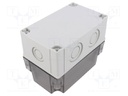 Enclosure: multipurpose; X: 80mm; Y: 130mm; Z: 100mm; MNX; grey; IK08