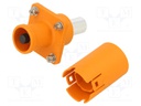 Connector: DC supply; socket; ES-150A; PIN: 1; crimped; 1.5kV; 35mm2