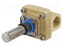 Electromagnetic valve; G 1/2"; brass; EPDM; EV250B; Valve: 2/2 NC