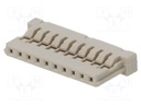 Connector: wire-board; DF14; plug; female; straight; w/o contacts