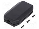 Enclosure: for remote controller; X: 38mm; Y: 65mm; Z: 16mm; ABS