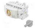 Module: mains-generator switch; Poles: 4; 400VAC; 40A; IP20; DIN
