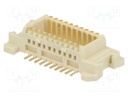 Connector: PCB to PCB; female; PIN: 20; 0.5mm; H: 3mm; gold-plated