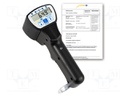 Meter: hardness; LCD 1,7"; 0÷100HBa; Temp: max.50°C; 170x63x82mm