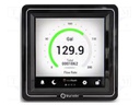 Meter: flow analyzer; digital,mounting,programmable; on panel