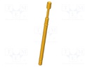 Test needle; Operational spring compression: 4mm; 5A; Ø: 2mm; 0.6N