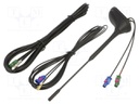 Antenna; car top,automotive,external; GNSS,UHF; Fakra; Len: 5m