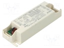 Power supply: switching; LED; 40W; 9÷42VDC; 700mA÷1.05A; IP20; 87%