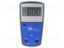 Galvanometer; LCD 3,5 digit; I DC: 1÷1999uA; 94x150x35mm; 0.5%