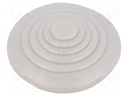 Grommet; grey; 2.5÷3mm; Size: PG21