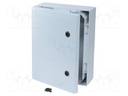 Enclosure: wall mounting; X: 300mm; Y: 400mm; Z: 150mm; ARCA; grey