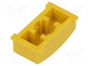 Button; rectangular; yellow; Application: MEC15401,MEC15451