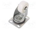 Transport wheel; Ø: 65mm; W: 30mm; H: 100mm; torsional; 91kg