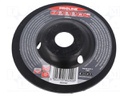 Grinding wheel; 125mm; prominent,with rasp