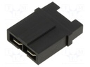 Black; Leads: connectors; Fuse acces: fuse holder; 23x8x31mm