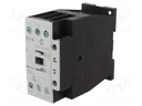 Contactor: 3-pole; NO x3; 400VAC; 12A; DIN,on panel; DILL12; 690V