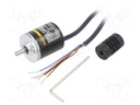 Encoder: incremental; Usup: 12÷24VDC; 200imp/revol; shaft 4mm