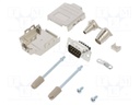 D-Sub; PIN: 9; male; shielded,metalized; straight; screw terminal
