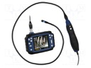 Inspection camera; Display: LCD 3,5"; 90°; Cam.res: 640x480; IP54