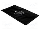 Waste bag; ESD; 450x735x990mm; Thk: 32.5um; 110l; 100pcs; black