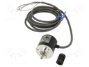 Encoder: incremental; Usup: 5÷24VDC; 500imp/revol; IP50; Ø40x39mm