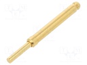 Test probe; Operational spring compression: 4.5mm; 5A; Ø: 1.8mm
