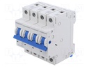 Circuit breaker; 230/400VAC; Inom: 10A; Poles: 3+N; Charact: B; IP20