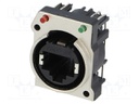 Socket; RJ45; XLRnet; Cat: 5e; with LED,with push button; THT