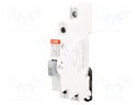Module: pushbutton switch; 16A; Mounting: DIN; 9mm; 250VAC
