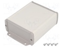 Enclosure: multipurpose; with fixing lugs,with panel; TEKAL