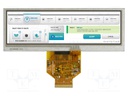 Display: TFT; 5.2"; 480x128; Illumin: LED; Dim: 140.4x49.87x4.5mm
